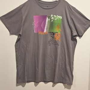 Disney MULAN Gray short sleeve Park Tee XXL WDW Epcot Unisex